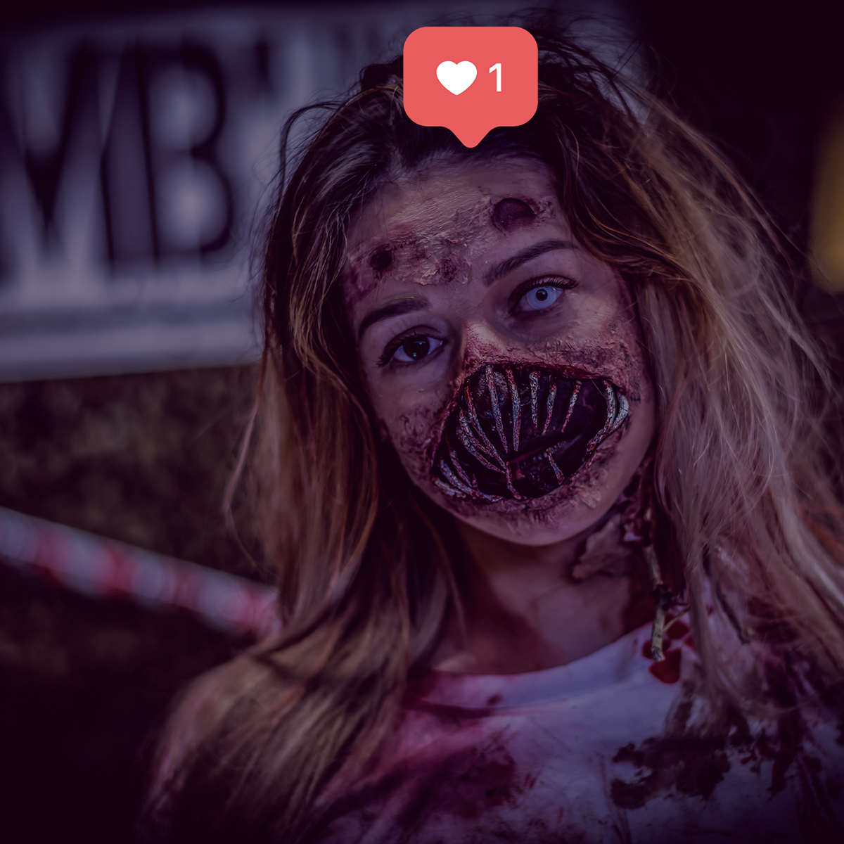 Un zombie sur Instagram - Stratégie réseaux sociaux